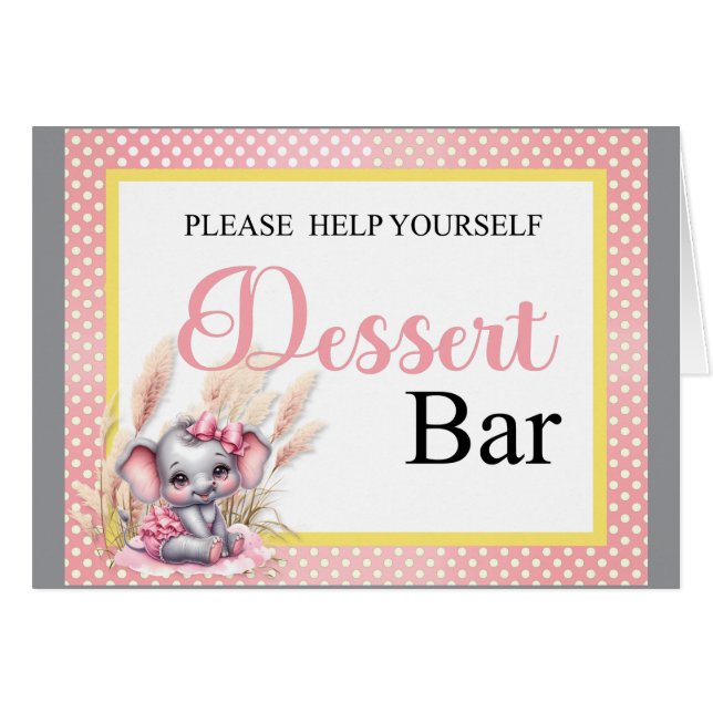 Sweet Rose Elephant - Peanut Smiles Desert Bar (Devant Horizontal)