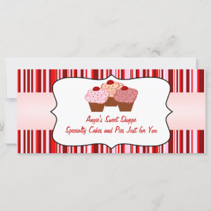 Sweet Shoppe Cupcake Business Certificat cadeau