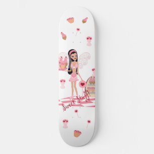 Sweet Shoppe Fairy White Skateboard