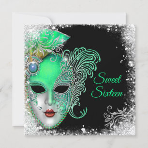 Sweet sixteen, Balle Masquerade, Invitation Partie