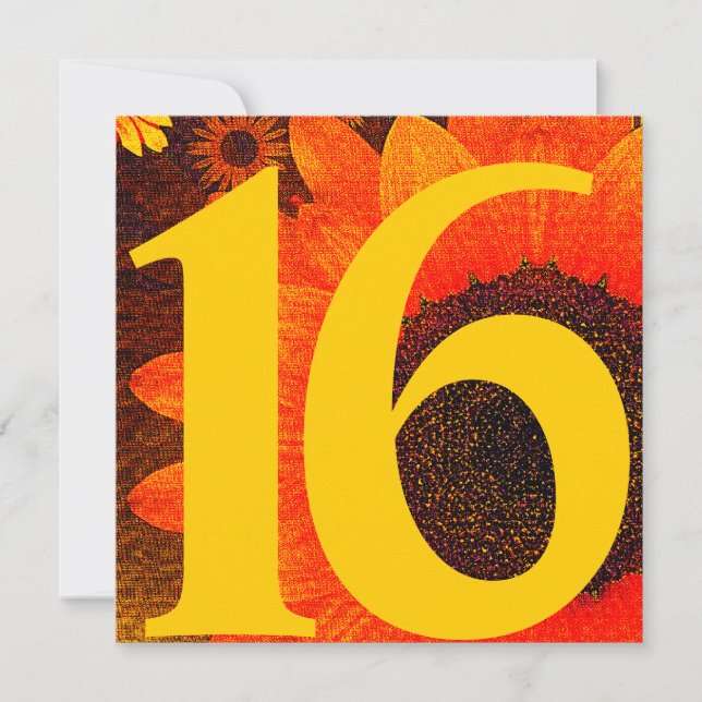 Sweet sixteen de rêve florissant Invitation Person (Devant)