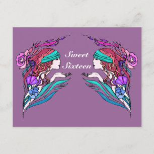 SWEET SIXTEEN GR8 16 INVITATIONS DE PARTIE