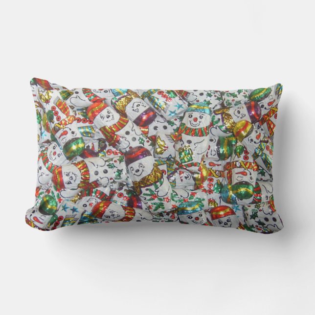 Sweet Snowmen jettent oreiller lumbar (Recto)