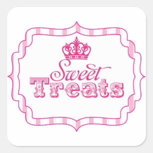 Sweet Traits Princess Party Favoriser Sticker d'an