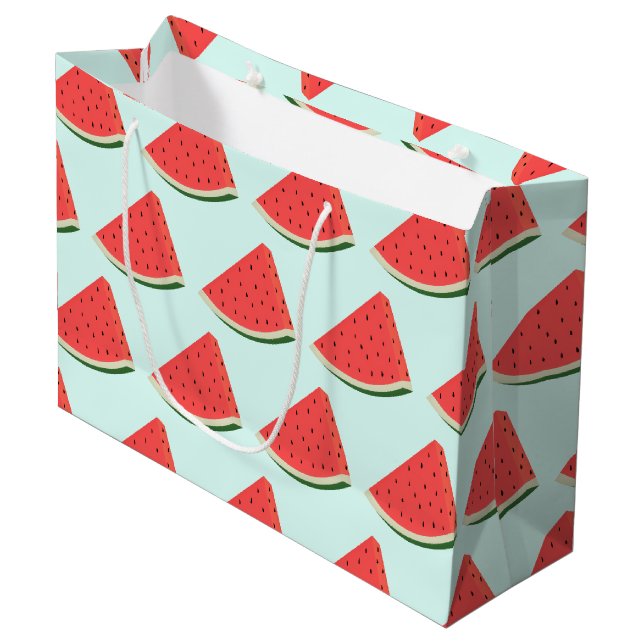 Sweet Watermelon Funny Sac cadeau (Devant Angle)