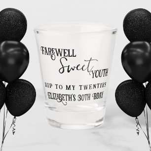 Sweet Youth RIP 20s 30e Anniversaire verre de tir