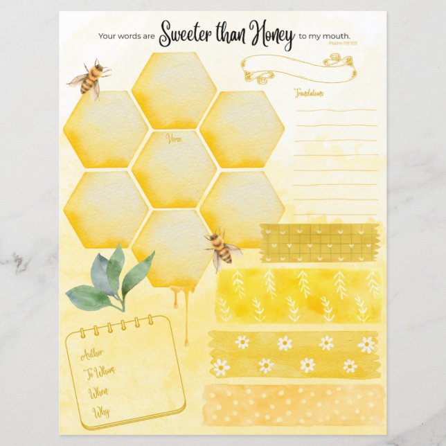 Sweeter Than Honey Verse Map (Devant)