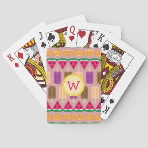 Sweets d'été Cartes de Jeu Classique