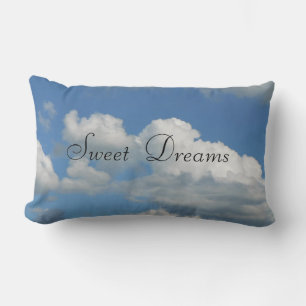 Sweets Dreams Ciel Bleu, Clouds Blancs Coussin