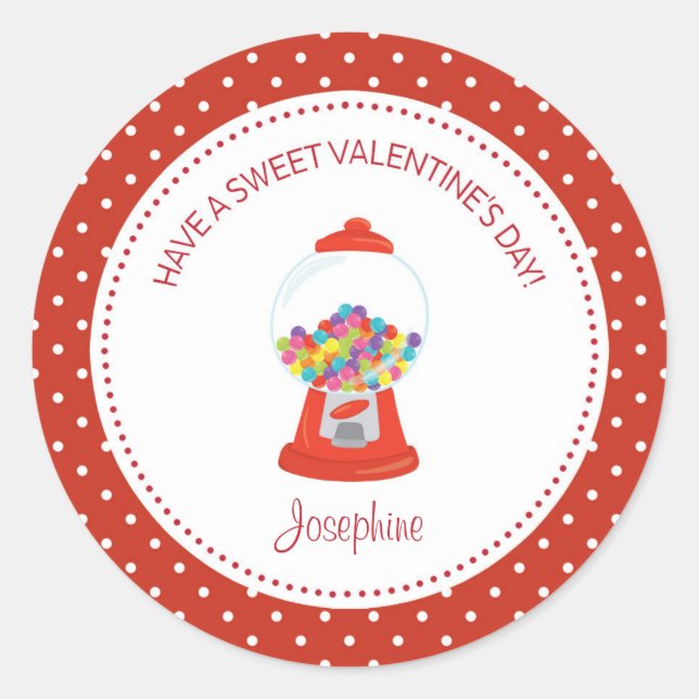 Sweets Sticker de la Saint Valentin (Devant)