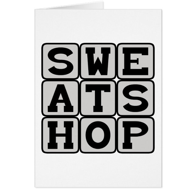 Sweshop, mauvaises conditions de travail (Devant)