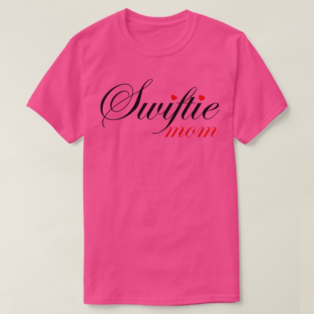 Swiftie Maman Rouge TShirt 4 (Design devant)