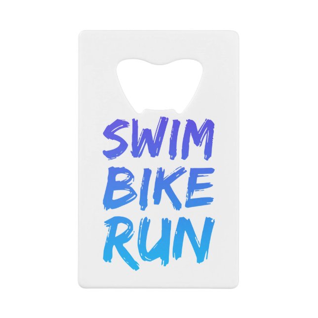 Swim Bike Run superbe design (Devant)