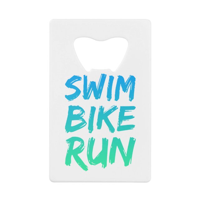 Swim Bike Run superbe design (Devant)
