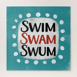 Swim Swam Jigsaw Puzzle