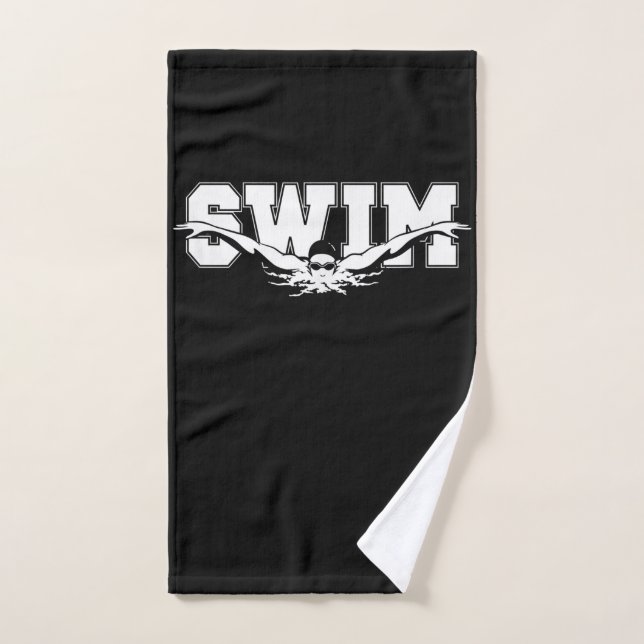 Swim Swimmers Compétitivité Natation Athlétisme Ca (Serviette à main)