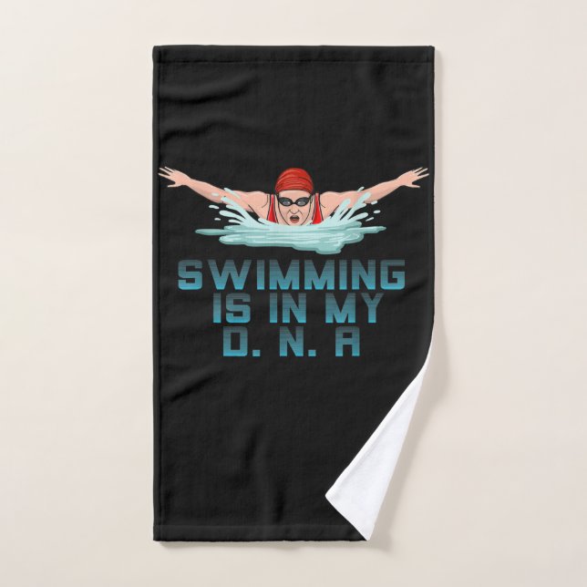 Swimming Is (Serviette à main)