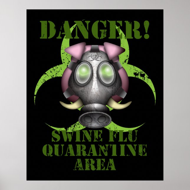 Swine Flu Poster (Devant)