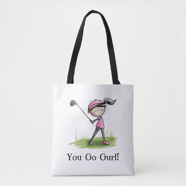 Swing dans le style : Sac fourre-tout de femme gol (Devant)