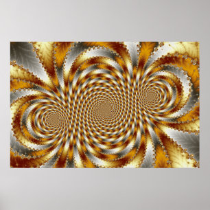 Swirl Fractal 1 - Poster Fractal