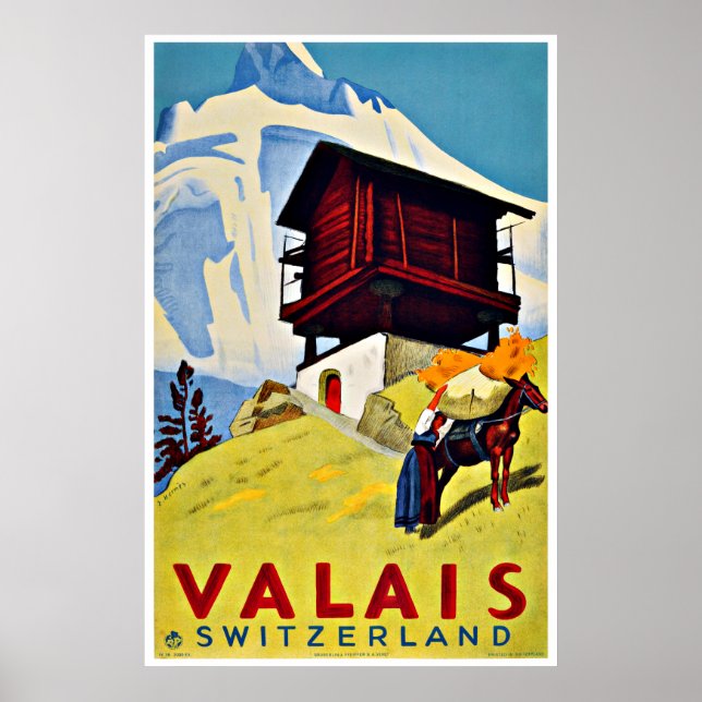 Switzerland - Vintage Travel Posters (Devant)
