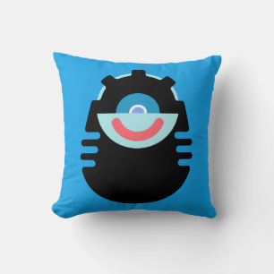 Sy-Clops Clupkitz sur un coussin