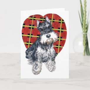 Sybil la carte de voeux de Schnauzer
