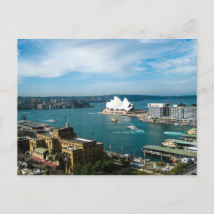 Sydney Harbour et l'Opéra - Carte postale