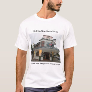 Sydney Pubs : Le T-Shirt du Cat and Fiddle Hotel