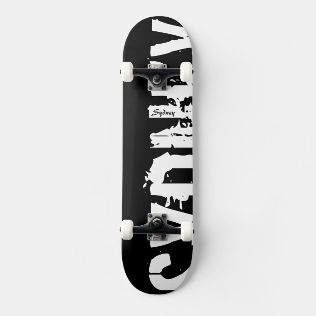 Sydney - Style urbain - Skateboard (Recto)