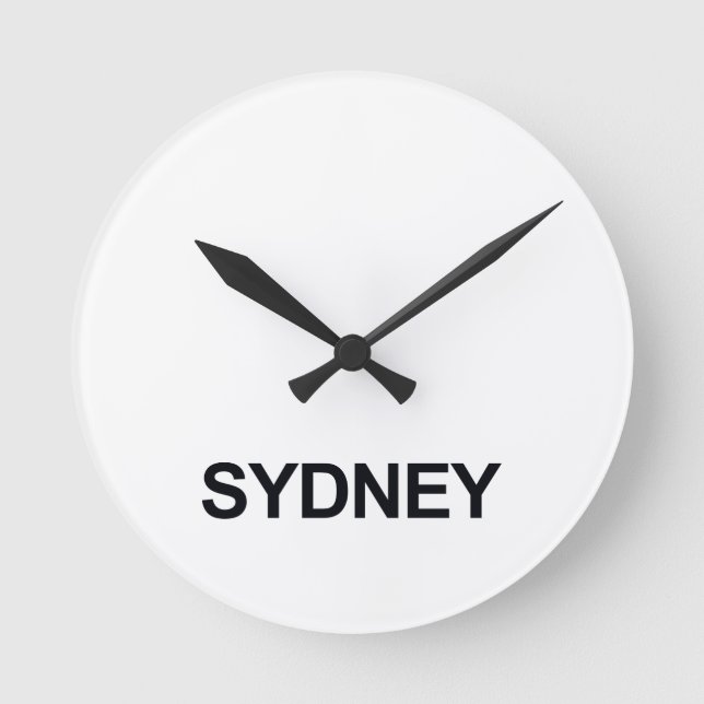 SYDNEY WORLDWIDE TIMEZONE HORLOGE SET (Recto)