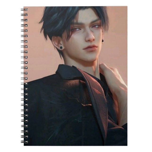 Sylus - Amour et Deepspace Carnet Spiral (Devant)