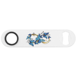 Symbol Infinity of Blue Morpho Butterflies