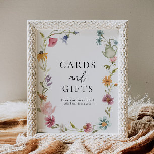 Symbole 8x10 Floral Tea Cards and Gifts