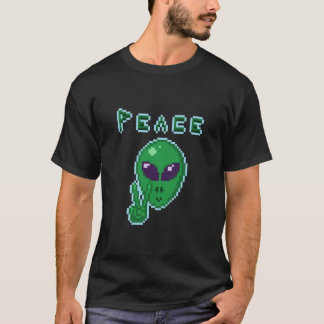SYMBOLE Alien DE LA PAIX T-shirt