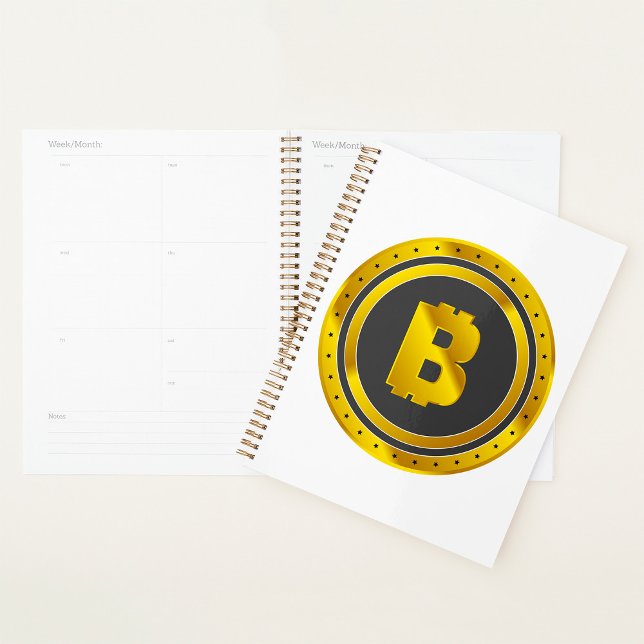 Symbole Bitcoin doré Monnaie numérique (Créateur téléchargé)