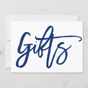 Symbole Cadeaux de Mariage Lettré À La Main Chic