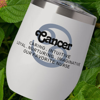 Symbole cancéreux Zodiaque Traits personnalisés