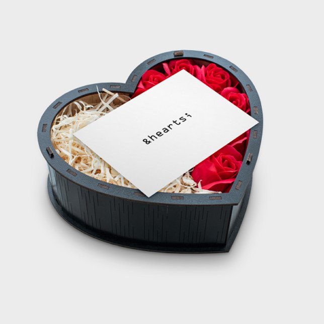 Symbole cardiaque dans la carte HTML (Create your own Valentine's Day greeting card.)