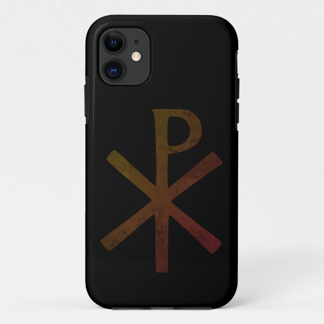 Symbole Chi Rho Coque-Mate coque iphone (Dos)
