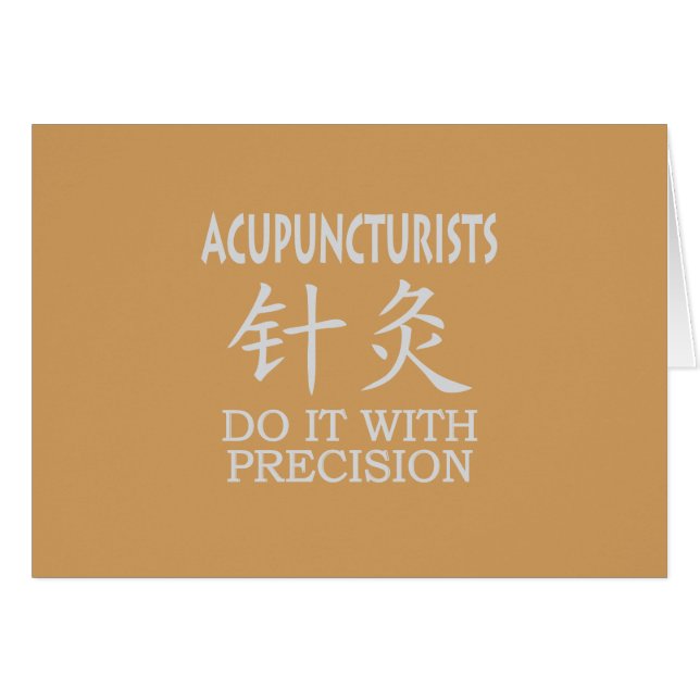 Symbole chinois Acupuncture (Devant horizontal)