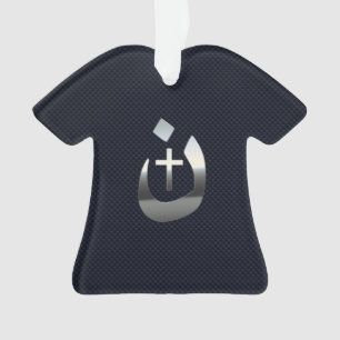 Symbole Christian Nazarene sur bleu marine