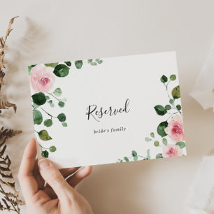 Symbole classique Eucalyptus Floral Mariage Réserv