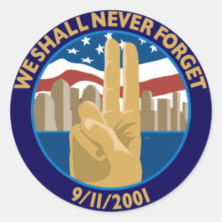 Symbole commémoratif 9/11 Sticker