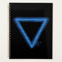 Symbole d'alchimie des éléments d'eau ondulée