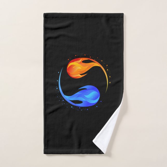 Symbole d'amour- (Serviette à main)