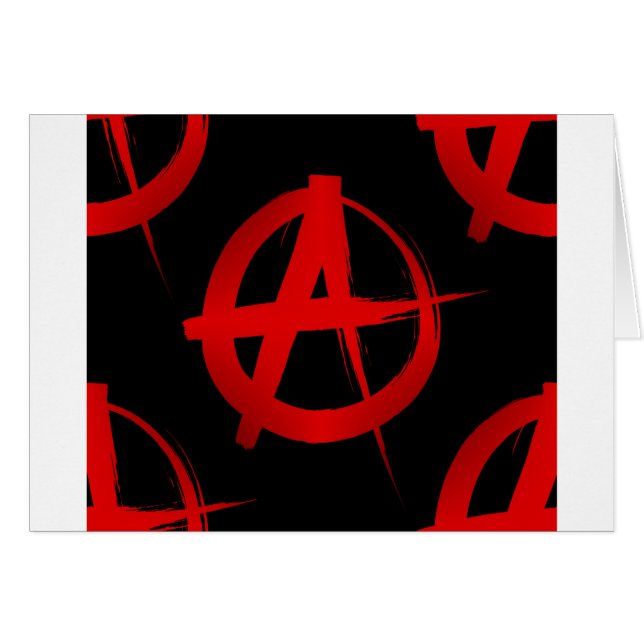 Symbole d'anarchie (Devant horizontal)