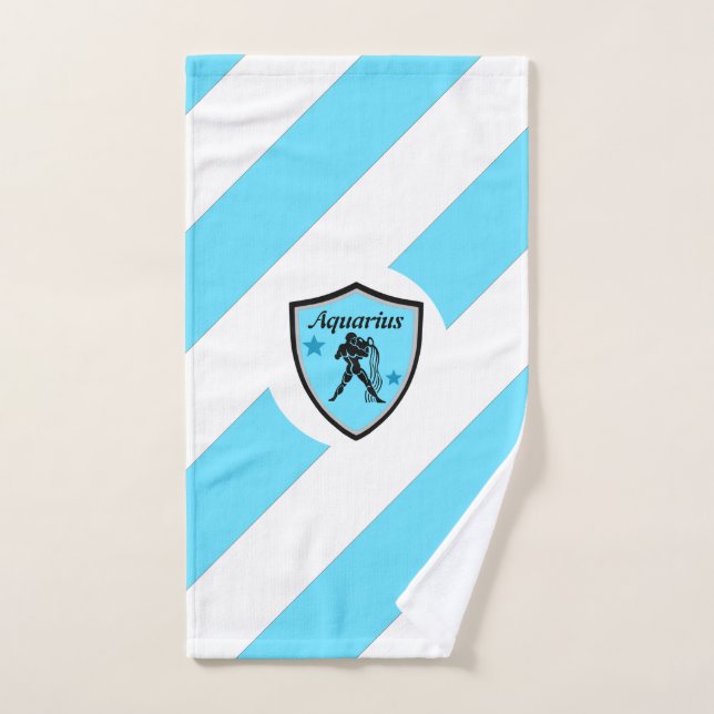 Symbole d'Aquarius     (Serviette à main)