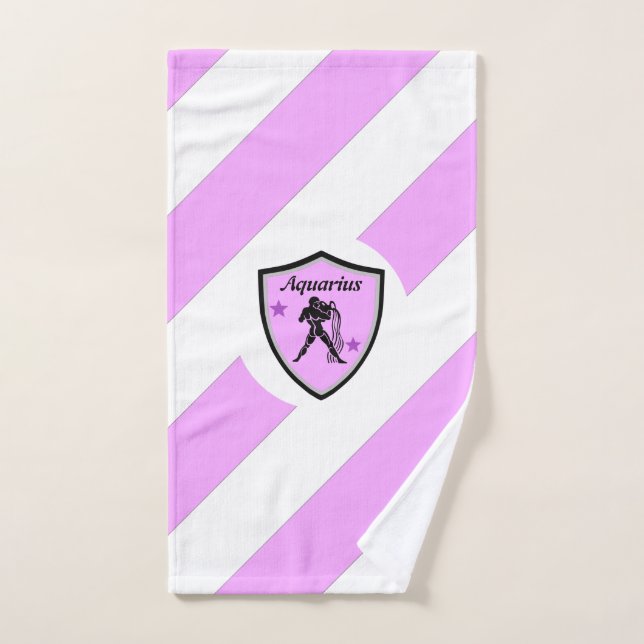 Symbole d'Aquarius     (Serviette à main)