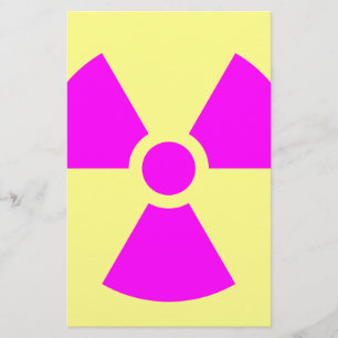 Symbole d'avertissement de rayonnement